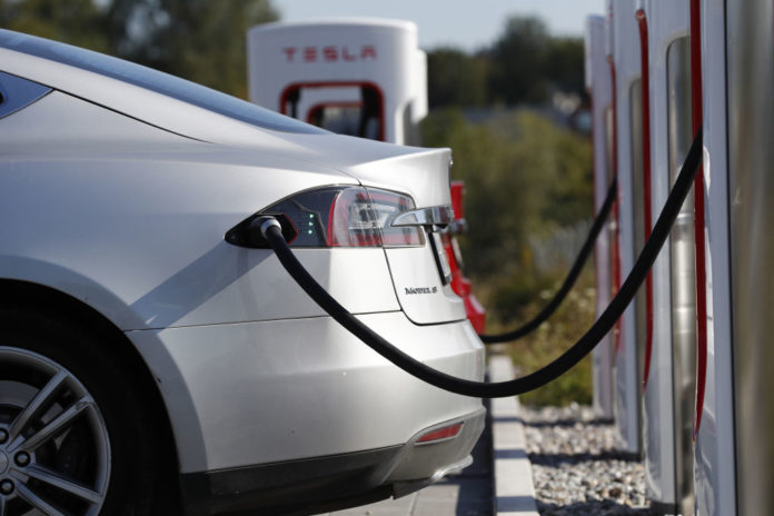 Tesla Inc. Supercharging Stations As Musk Mulls Privatisation Plans