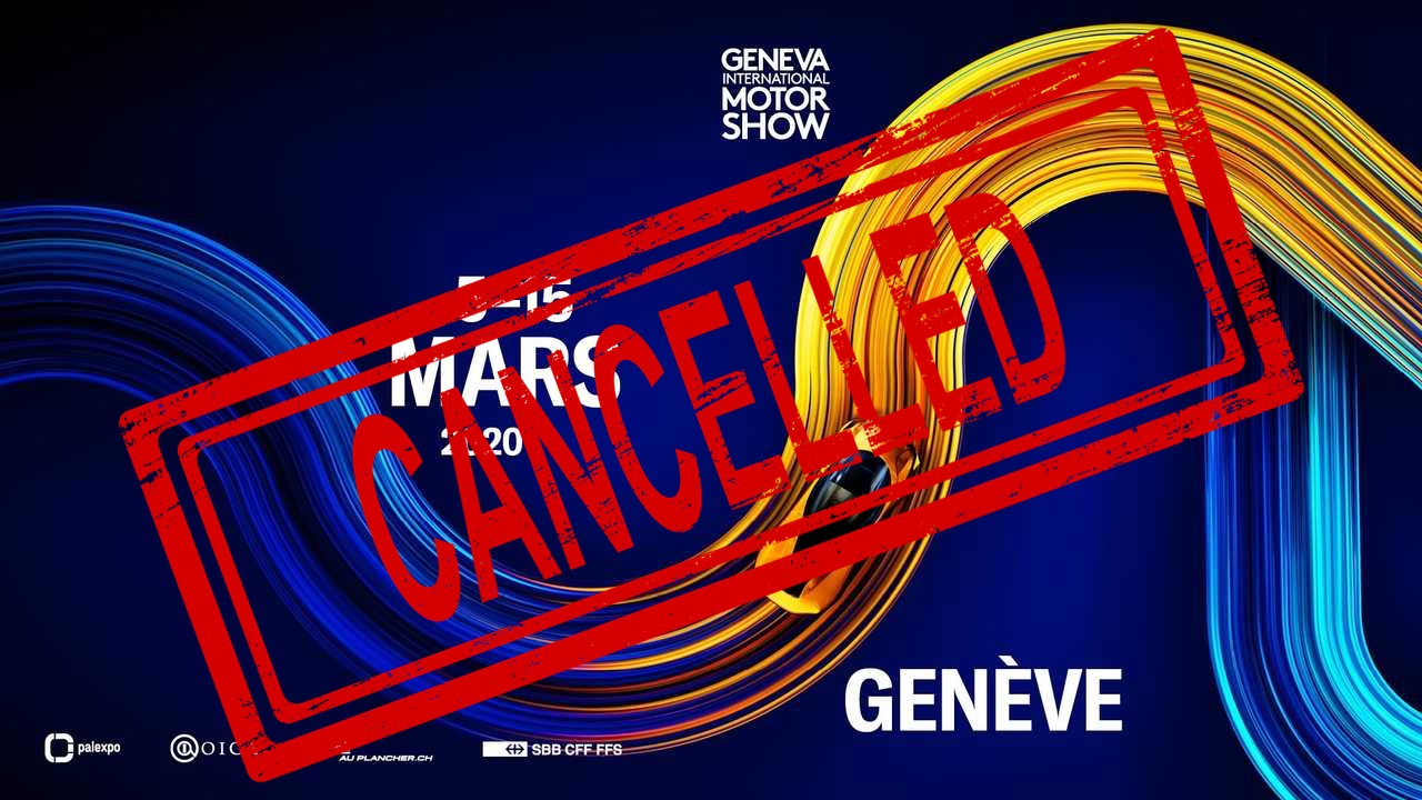 Geneva Motor Show Canceled