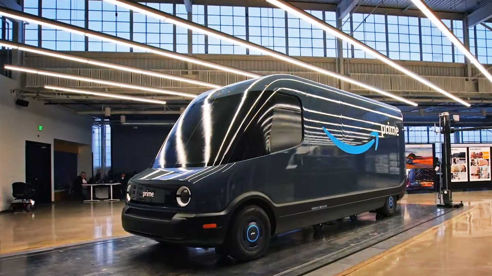 New Data and Images of the Electric Delivery Van Rivian is Developing