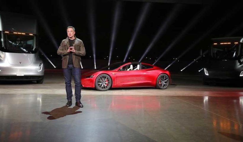 Elon musk Semi Roadster