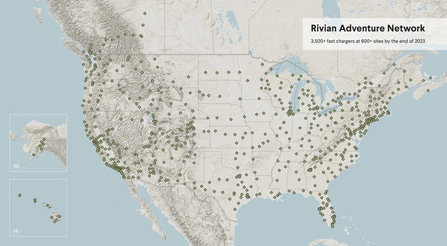 Rivian Spills All the Details About it's Adventure Network